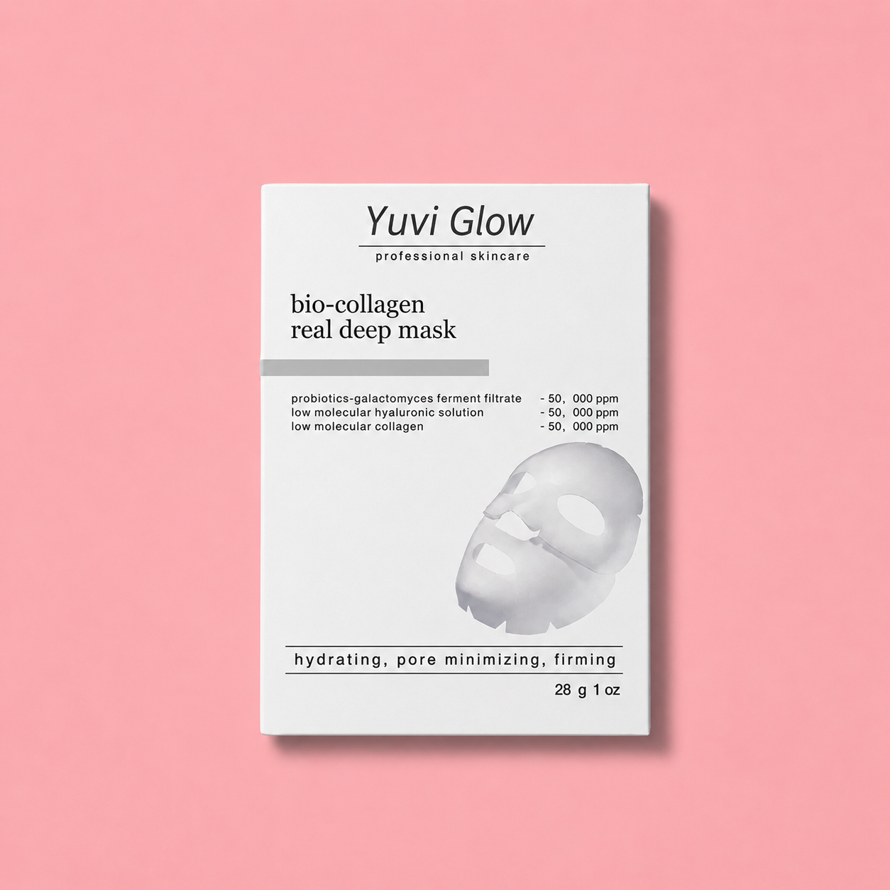 Pure Collagen Mask (4 Pieces)